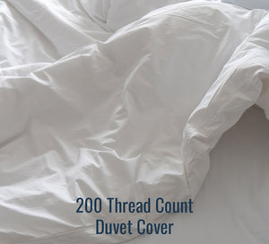 200TC Percale Duvet Cover: Ace Family Size<sup>®</sup>