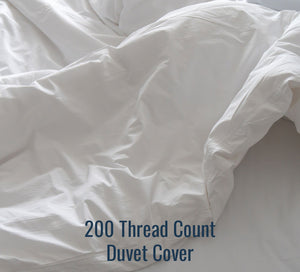 200TC Percale Duvet Cover: Ace Size<sup>®</sup>