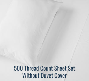 500TC Sateen Sheet Set: Family<sup>®</sup> Size
