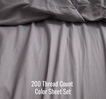 Load image into Gallery viewer, 200TC Percale Colors &amp; Prints Sheet Set: Family&lt;sup&gt;®&lt;/sup&gt; Size