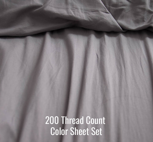 200TC Percale Colors & Prints Sheet Set: Family<sup>®</sup> Size