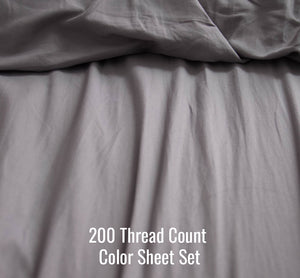 200TC Percale Colors & Prints Sheet Set: Player Size<sup>®</sup>