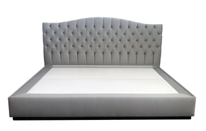 Curved Tufted Headboard