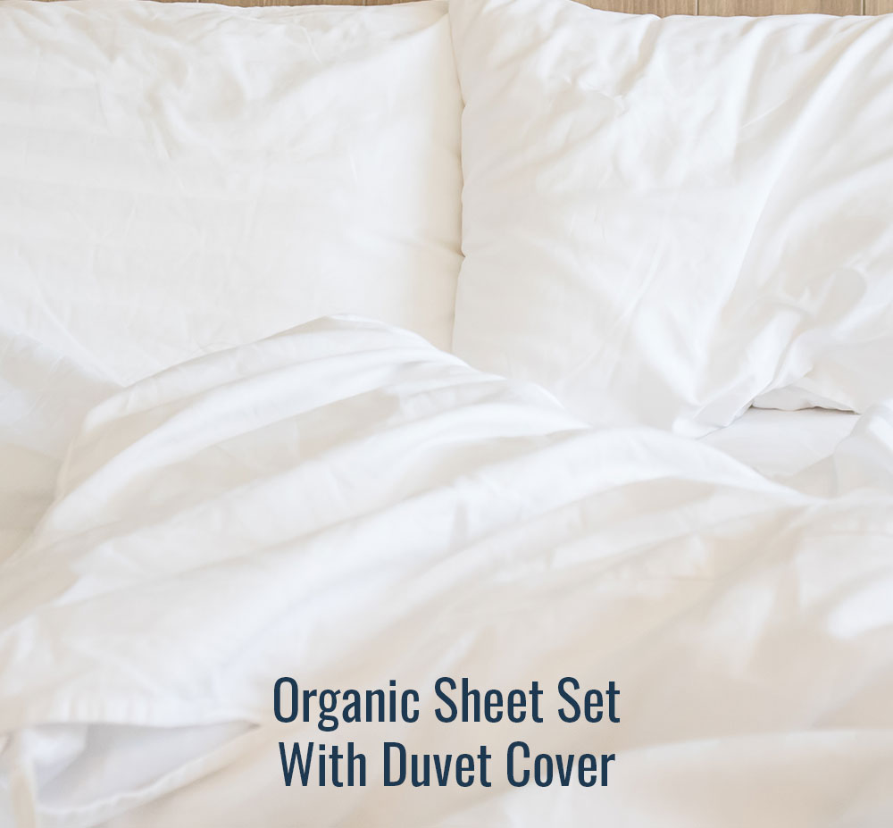 Organic Sheet Set & Duvet Cover:  Ace Size<sup>®</sup>