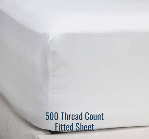 500TC Sateen Fitted Sheet: Family<sup>®</sup> Size